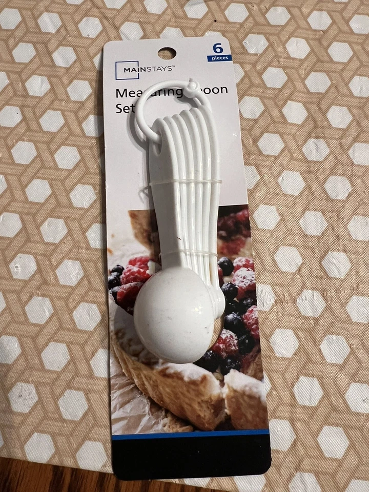 Mainstays  6 Piece Measuring Spoons - Image 3 of 4