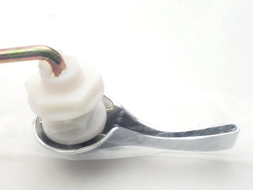 Jones Stephens T01060 Tank Trip Lever Chrome Plated 8" Arm W/ Plastic Nut & Spud - Picture 4 of 7