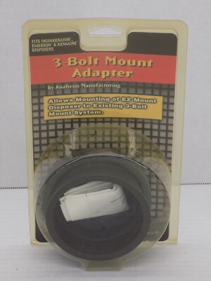 Waste King 3 Bolt Mount Adapter for Garbage Disposal / Disposer #3101 - NEW!