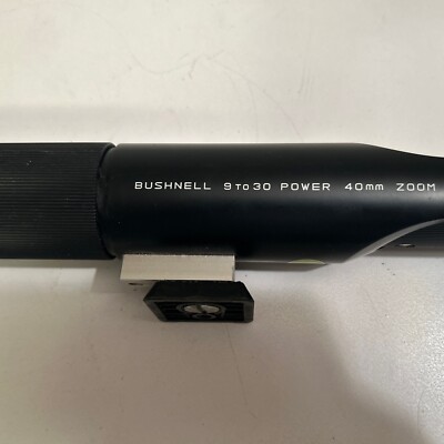 Bushnell 9 to 30 Power 40mm Zoom Spotting Scope BLACK Family Fun