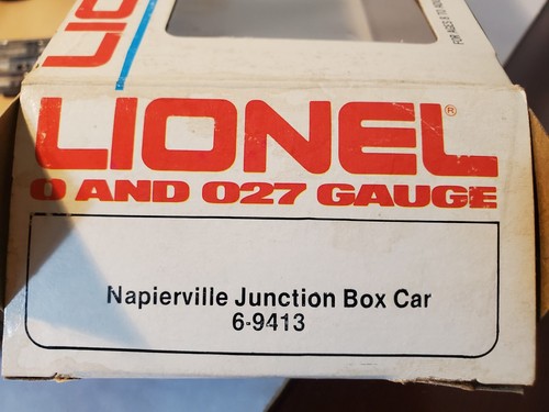 Vagón de carga vintage Lionel 6-9413 Napierville Junction Railway 1979 nuevo en caja - Imagen 12 de 12