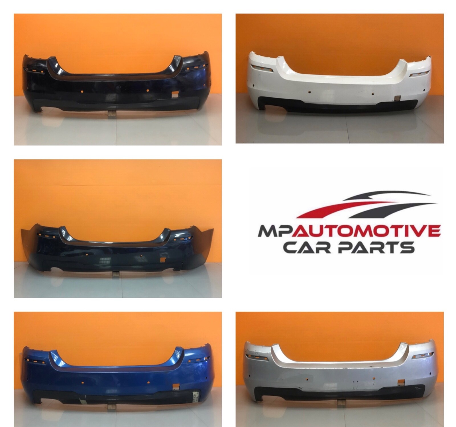 +Bmw 5 series f10 m- sport  2012-16 genuine rear bumper each