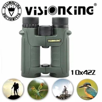 Visionking 10x42 Outdoor Hunting Travelling HD Binocular Binoculars Black new