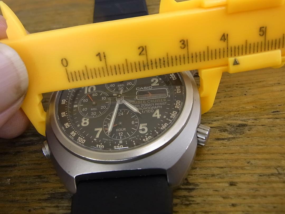 CASIO TIC-100 TIMBER CRUISER デジタルとアナログ時計 RARE Vintage Casio Digital Watch Timber Cruiser 1325 Tic-100