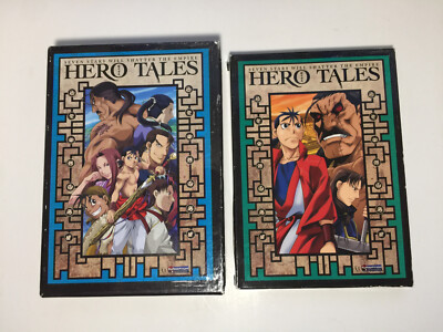 Hero Tales Part 1 & 2 (5 disk, 26 episodes) dvd Region 1 Dual-audio Funimation