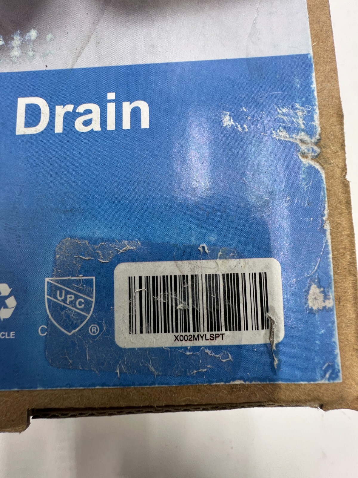 QTY 2 Webang 6x6 Inch Square Stainless Steel Shower Drain Brushed Nickel