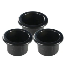3* Lightweight Plastic Cup Holders For Boat RV Car Truck Inserts Universal Size