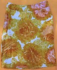 YELLOW & PINK FLORAL TALBOTS PETITES SKIRT SIZE 2P FULLY LINED — photo 2