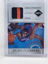 2011-12 Panini Limited Amar’e Stoudemire Glass Cleaners Jersey Patch  #19/25