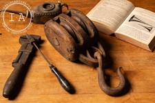 Early 20th Century Nautical Block and Tackle