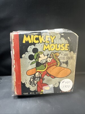 MICKEY MOUSE THE MAIL PILOT BIG LITTLE BOOK #731 (BLB3) | eBay