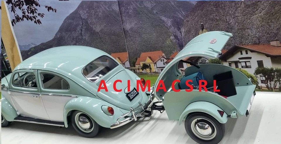 Westfalia trailer of VW Beetle Diecast 1:8 Salvat /Issues 111 to 125 - Image 2 of 2