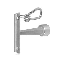 1Pieces 13/16'' Penta Curb Box Key Wrench for Meter Pit Lids Water Valve Shut