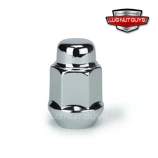 10 New Chrome Bulge Acorn Lug Nuts 1/2-20 1/2"