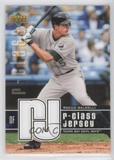 2004 Upper Deck R-Class Jerseys Rocco Baldelli #RB fm0