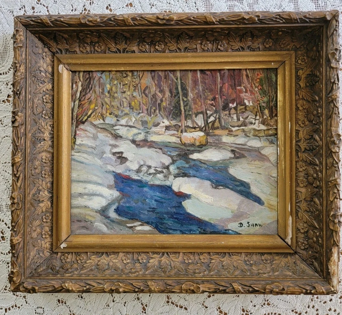 Oil Painting Forest Art Paintings for sale | eBay