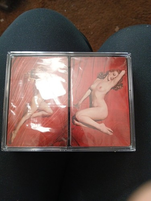 #ad 1976 MARILYN MONROE Double Deck Playing Cards Tom Kelley Studios UNOPENED $30.00