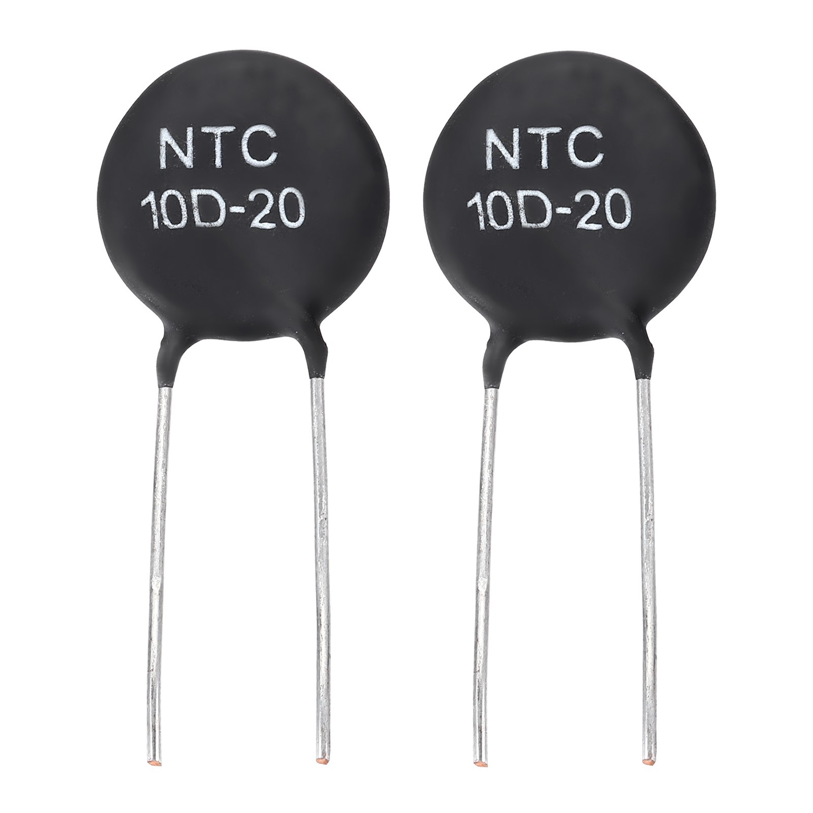 2 Pcs NTC 10D-20 10 Ohm MF72 Negative Temperature Coefficient Thermistor