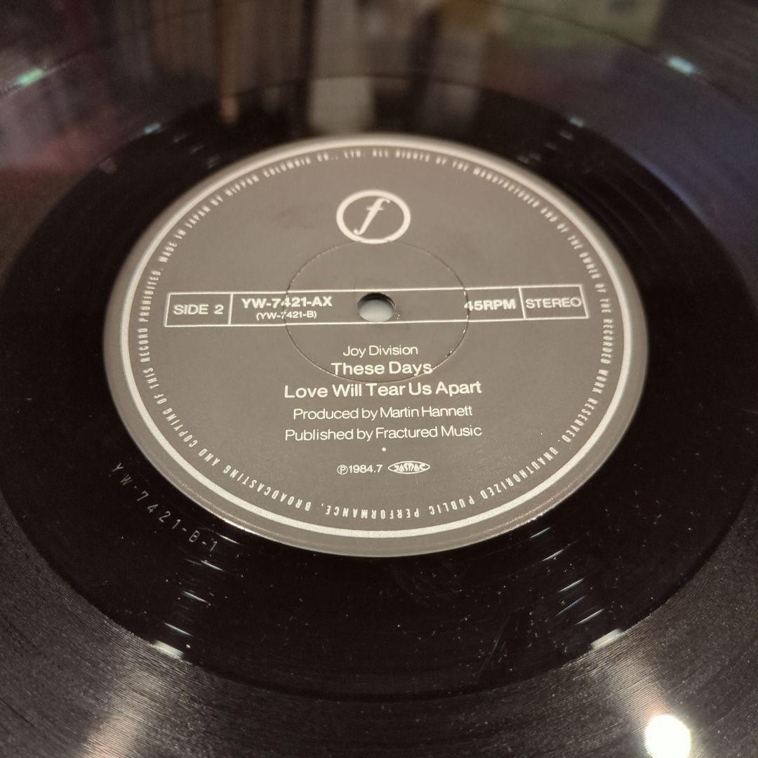 Joy Division 3 Records Unknown Pleasures Closer Love Will Tear Us