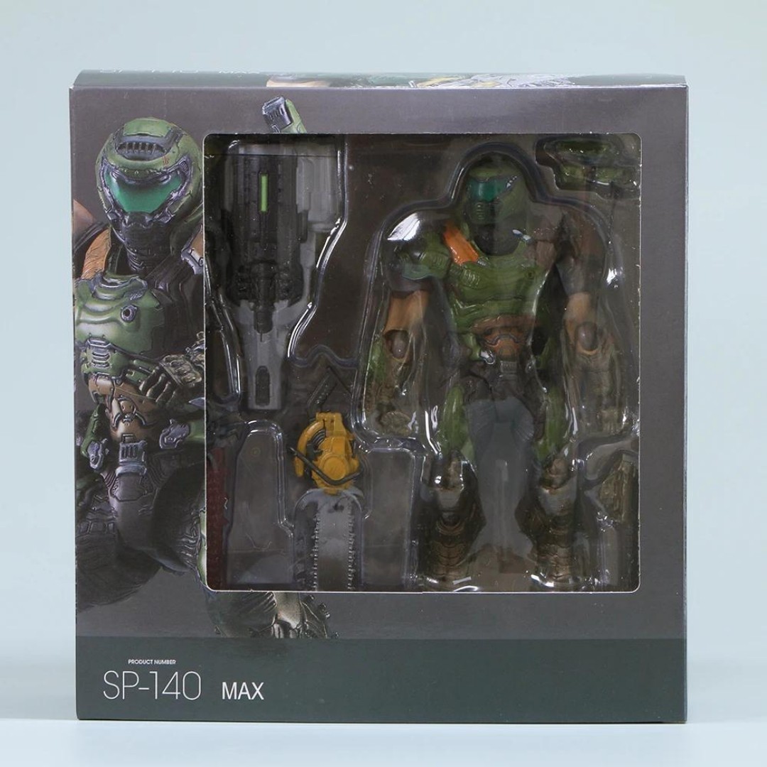 SP-140 Doom Slayer 1/12 Scale Action Figure Figma Doom Eternal 6in Toy Gift