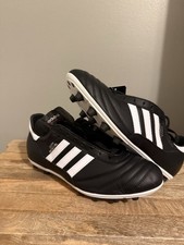 Adidas Copa Mundial Leather Soccer Cleats Black Made In Germany 015110 Sz 10.5