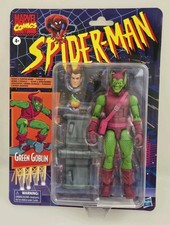 NIB Marvel Legends Retro Spider-Man Green Goblin Figure 6    Scale