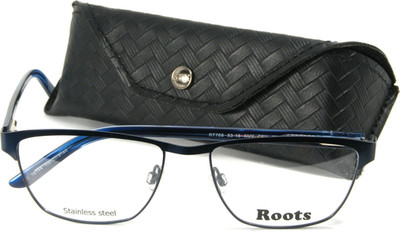 Roots RT768 CEN Navy Dunkelblau Metallfassung Brillengestell 53-16-135 Neu
