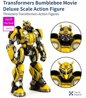 Transformers Bumblebee Movie Deluxe Scale Action Figure