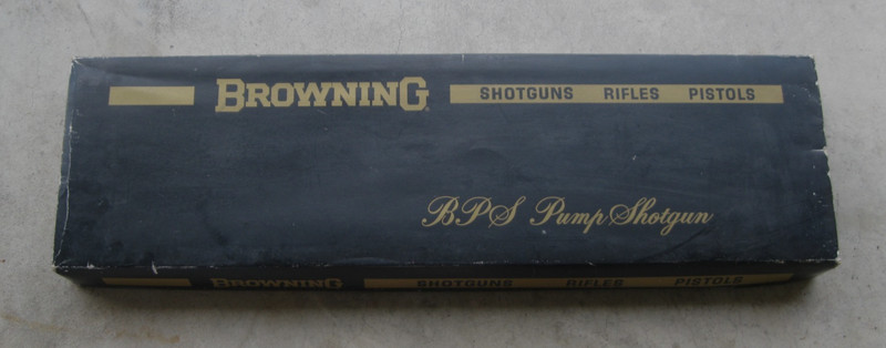 Browning BPS Pump Shotgun Field Model 12 Ga. 3" Mag. 28" Barrel Empty Box 