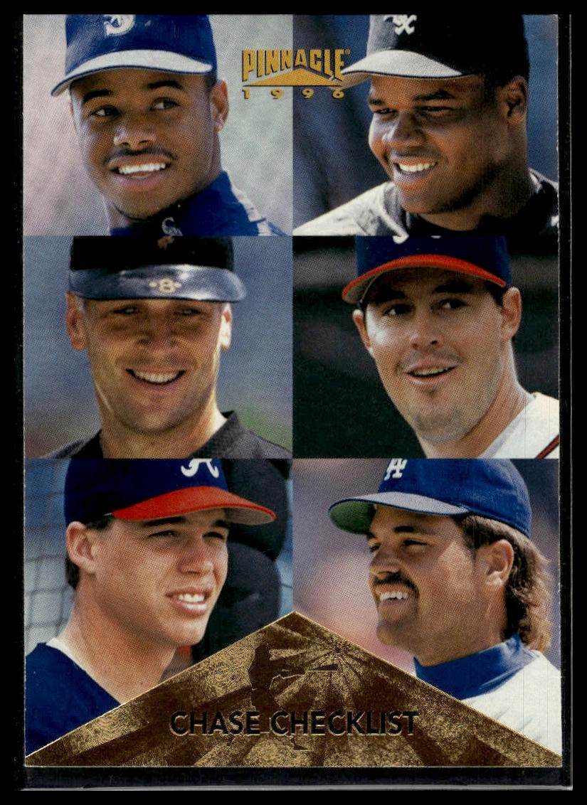 1996 Pinnacle #399 Chase Program Checklist