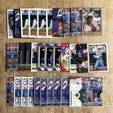Lot Of (34) Larry Walker Cards, Expos - Upper Deck, Studio, Fleer, Topps, Leaf