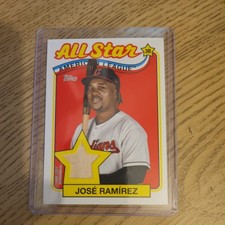 2024 Topps Series 2 Jose Ramirez 1989 All Star Relic 89ASR-JRA