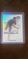 2025 Panini Prospect Edition #187 Brody Brecht Silver Holo Prizm Colorado Rockie