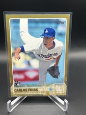 CARLOS FRIAS 2015 TOPPS GOLD RC PARALLEL 1603/2015 #434