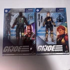 Hasbro GI JOE Classified Series 01 ROADBLOCK & 05 SCARLETT Redeco Field Variant
