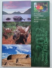 2012 P&D National Parks Quarters Display Folder Album - Littleton NO COINS