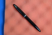 vintage Sheaffer fountain pen large touchdown black M1 nib missing clip