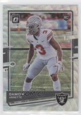 2020 Panini Donruss Optic Rookies Wave Prizm 68/199 Damon Arnette #106 0nj5