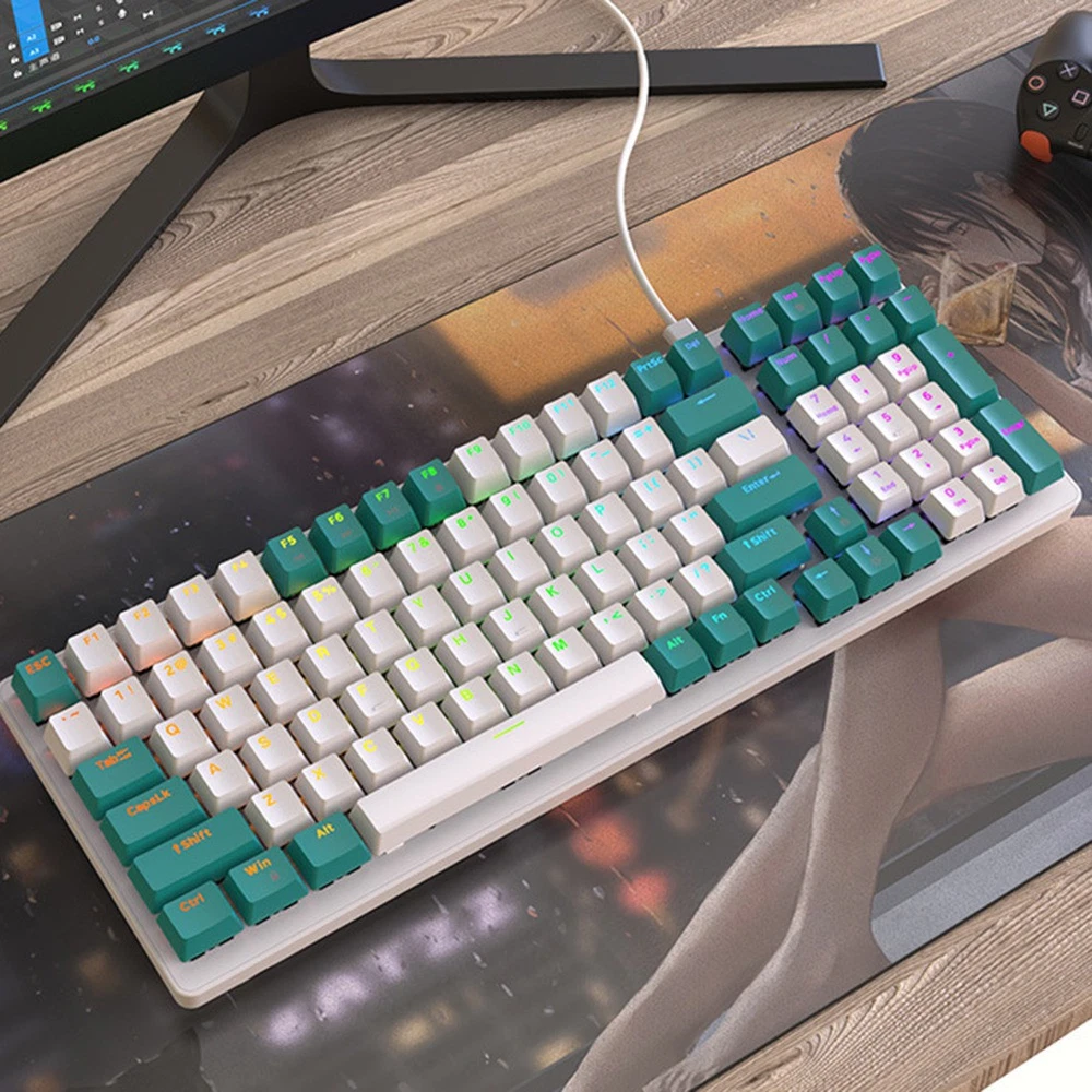 ZIYOULANG 100 Key 98% Compact Layout Wired Mechanical Keyboard for Enhanced Typing Experience and Gaming Performance with 9480 Customization Options