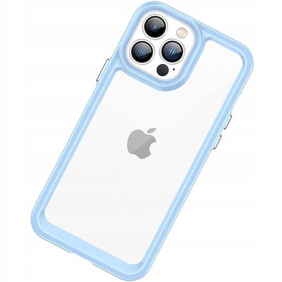 HURTEL VERSTÄRKTE HÜLLE MIT FLEXIBLEM RAHMEN FÜR IPHONE 15 PRO MAX OUTER SPACE