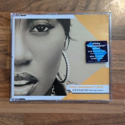 Missy ''Misdemeanor'' Elliott one minute man Cd Single (2001)