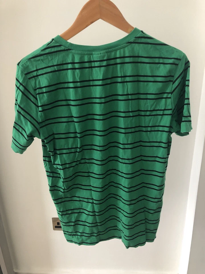 Women’s Puma Slim Fit Striped T-shirt  - Image 2 of 4