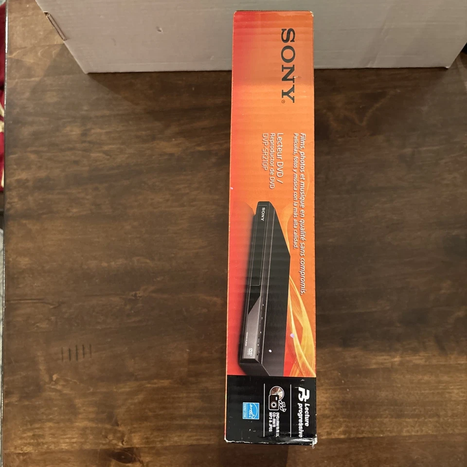 Sony CD DVD Player DVP-SR210P Progressive Scan Ultra Slim New In Box - Image 3 of 4