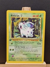 1999 nidoran pokemon card value - 032/165 - Pokemon 151 - Reverse Foil Retreat Cost Nidorino (37/102) (Shadowless) [Base Set