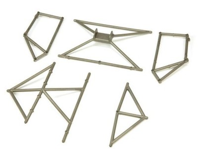 Arrma ARA480033 Roll Cage Gun Metal Mojave