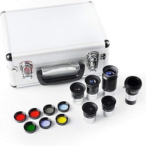 Best Solomark 1.25-Inch Telescope Eyepiece and Filter Set - 