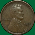 1925-S Lincoln Wheat Cent Extremely Fine XF Coin #36815