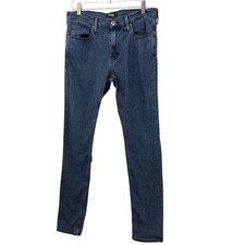 Paige Lennox Jeans Mens Sz 31 Blue Medium Wash Slim Fit Stretch Denim USA Made