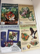 Glass Patterns Quarterly Lot of 4 Lot 3 Patterns Included For 3 Of The 4