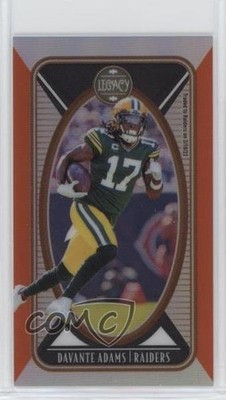 2022 Panini Legacy Premium Edition Mini Orange 108/125 Davante Adams #34 p9m